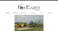 Desktop Screenshot of foxearthltd.com